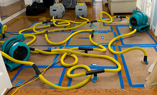 Professional Crawl Space Water Removal technician working in Hampstead, MD